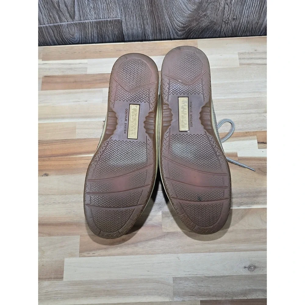 Sperry Men's Billfish 3-Eye Leather‎ Boat Shoes Size 11M Dark Tan 0799320 Casual